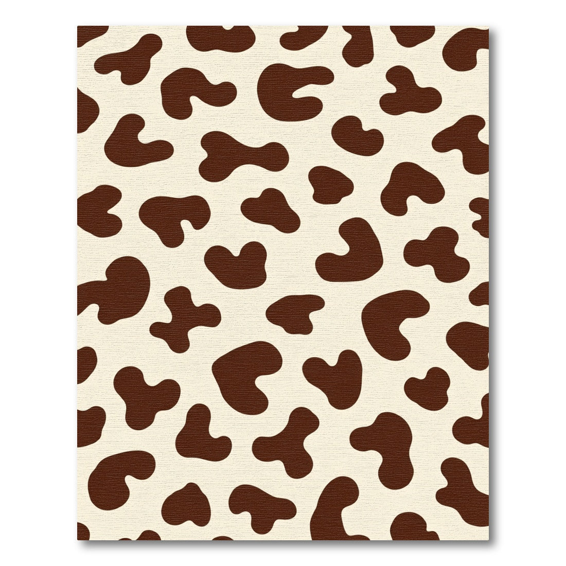 Brown Cream Holstein Spots Rug