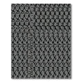 Gray Abstract Organic Texture Rug
