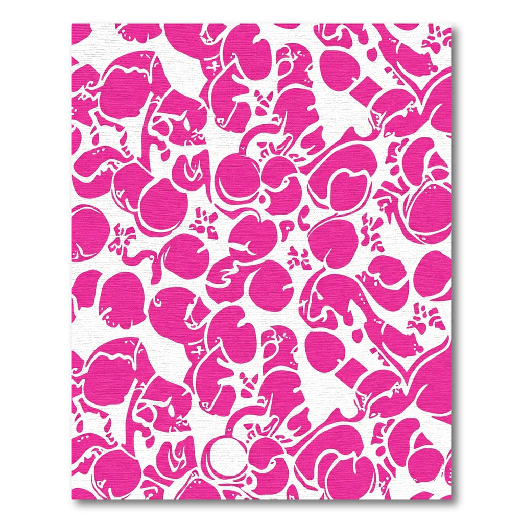 Vivid Pink Cherry Branches Abloom Rug