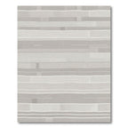 Modern Linear Gray Stripe Area Rug