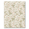 Pastel Strawberry Vine Garden Rug