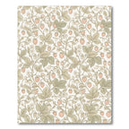 Pastel Strawberry Vine Garden Rug