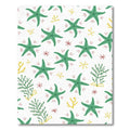 Green Starfish Seaweed Array Rug