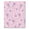 Lilac Seahorse Shell Swirls Rug