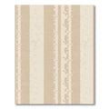 Earthy Tan Vertical Branch Stripes Rug