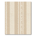 Earthy Tan Vertical Branch Stripes Rug