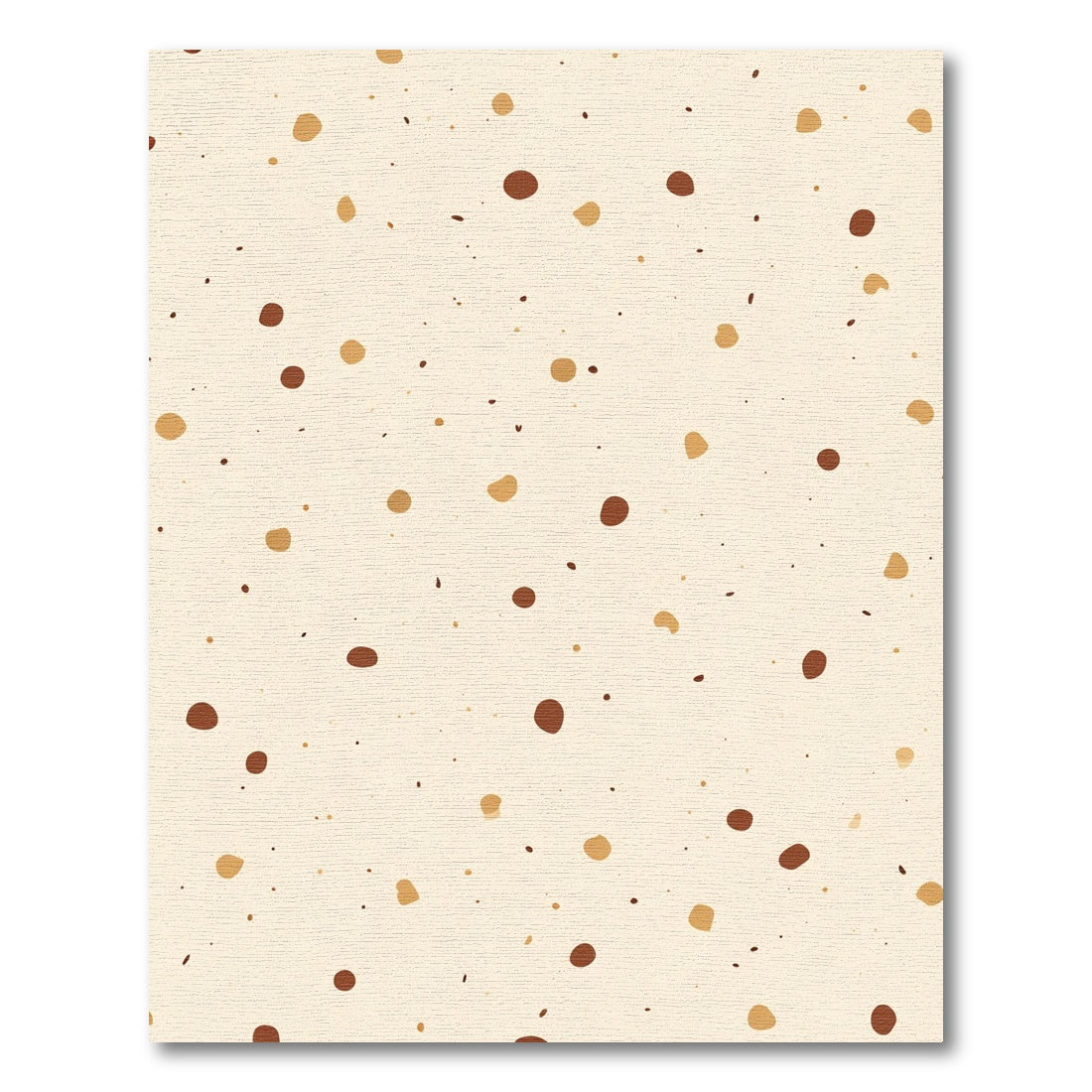 Neutral Speckled Blob Forms Rug