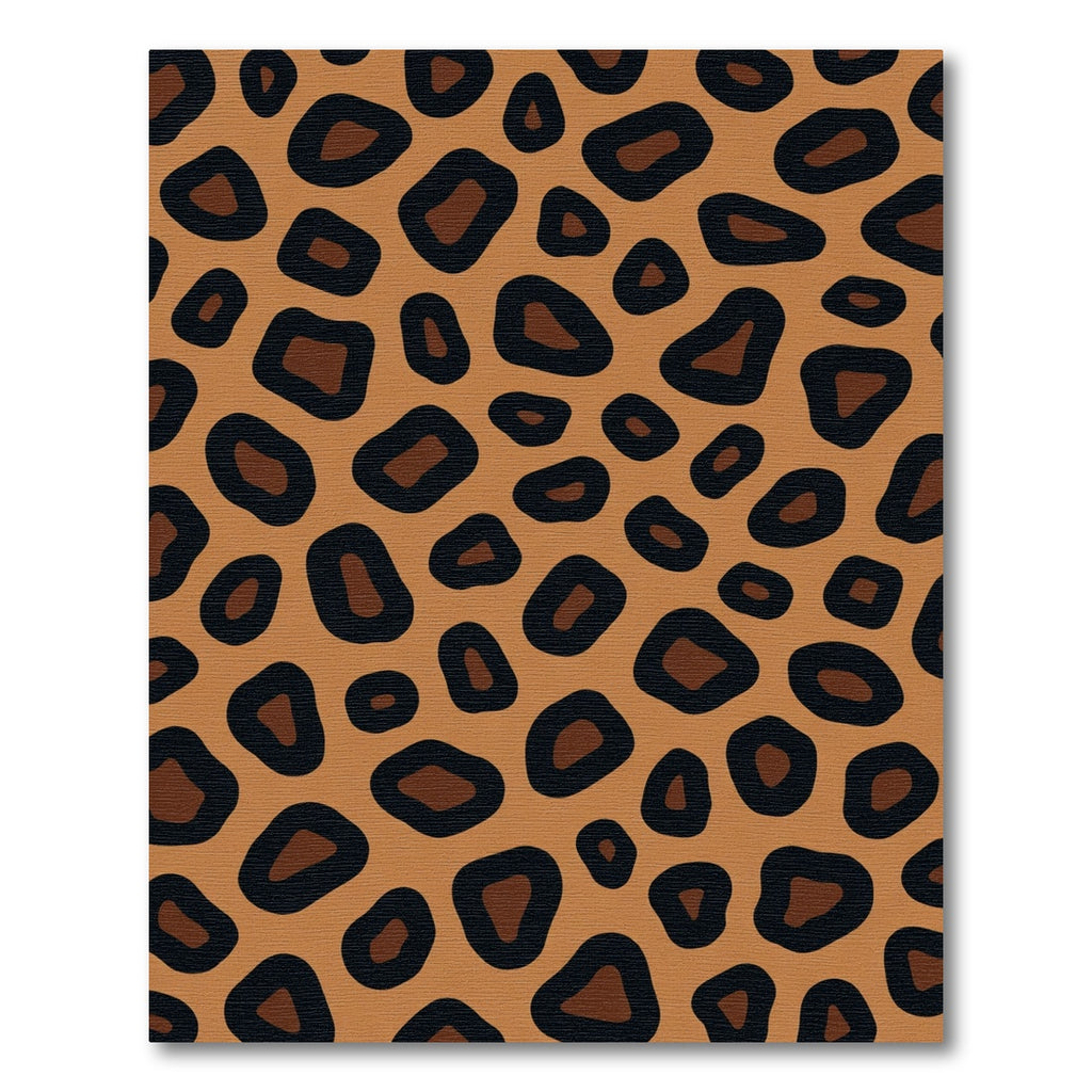 Brown Leopard Wild Spots Rug