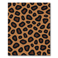 Brown Leopard Wild Spots Rug