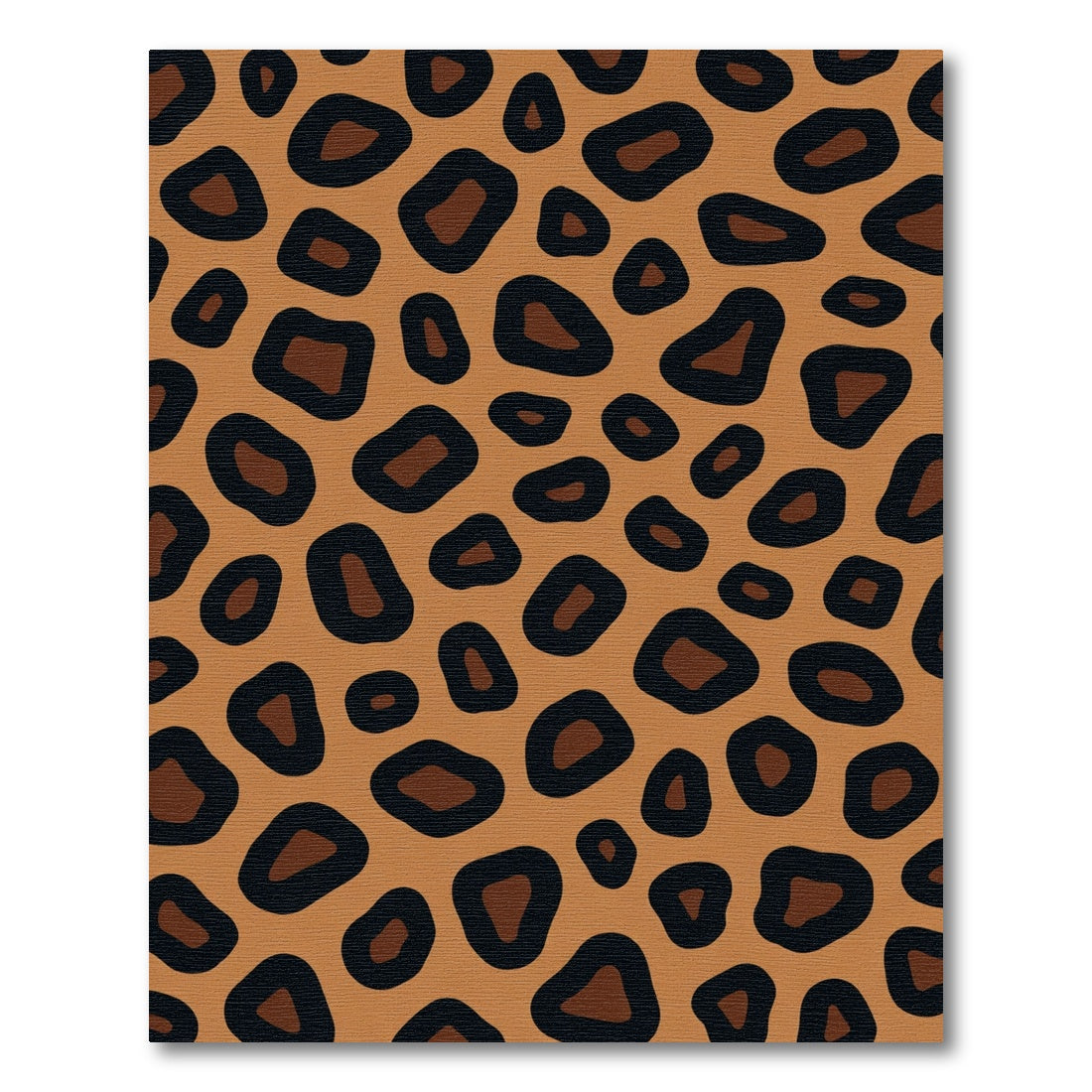 Brown Leopard Wild Spots Rug