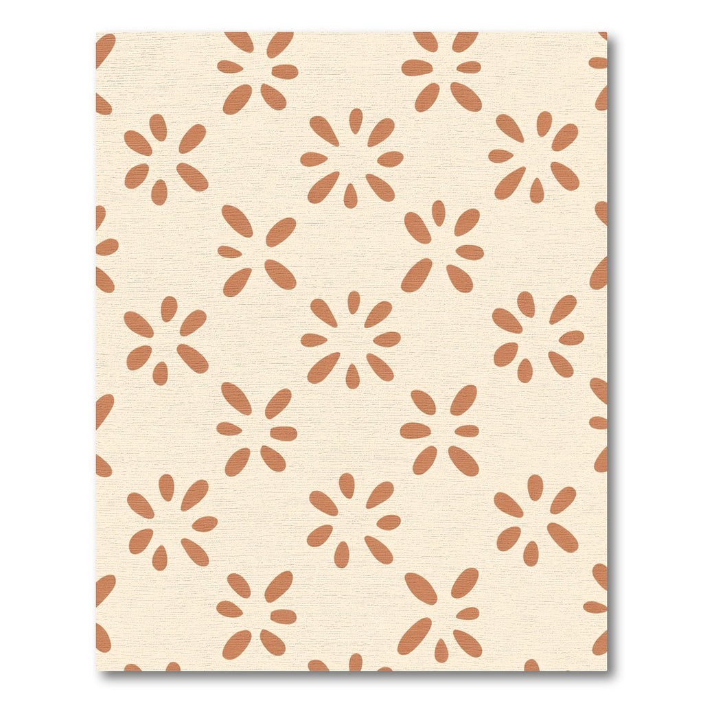 Terracotta Bloom Scatter Rug