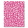 Hot Pink Leopard Spot Rug