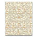 Cream Gold Botanical Vine Art Rug