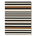 Earthy Tones Wide Stripe Rug