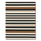 Earthy Tones Wide Stripe Rug
