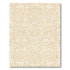 Modern Geometric Tan Abstract Rug