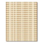 Earthy Diamonds Gradient Square Rug