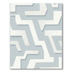 Modern Geometric Abstract Forms Rug