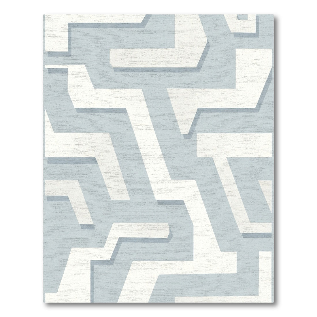 Modern Geometric Abstract Forms Rug
