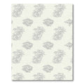 Abstract Soft Gray Swirls Rug