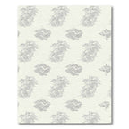 Abstract Soft Gray Swirls Rug
