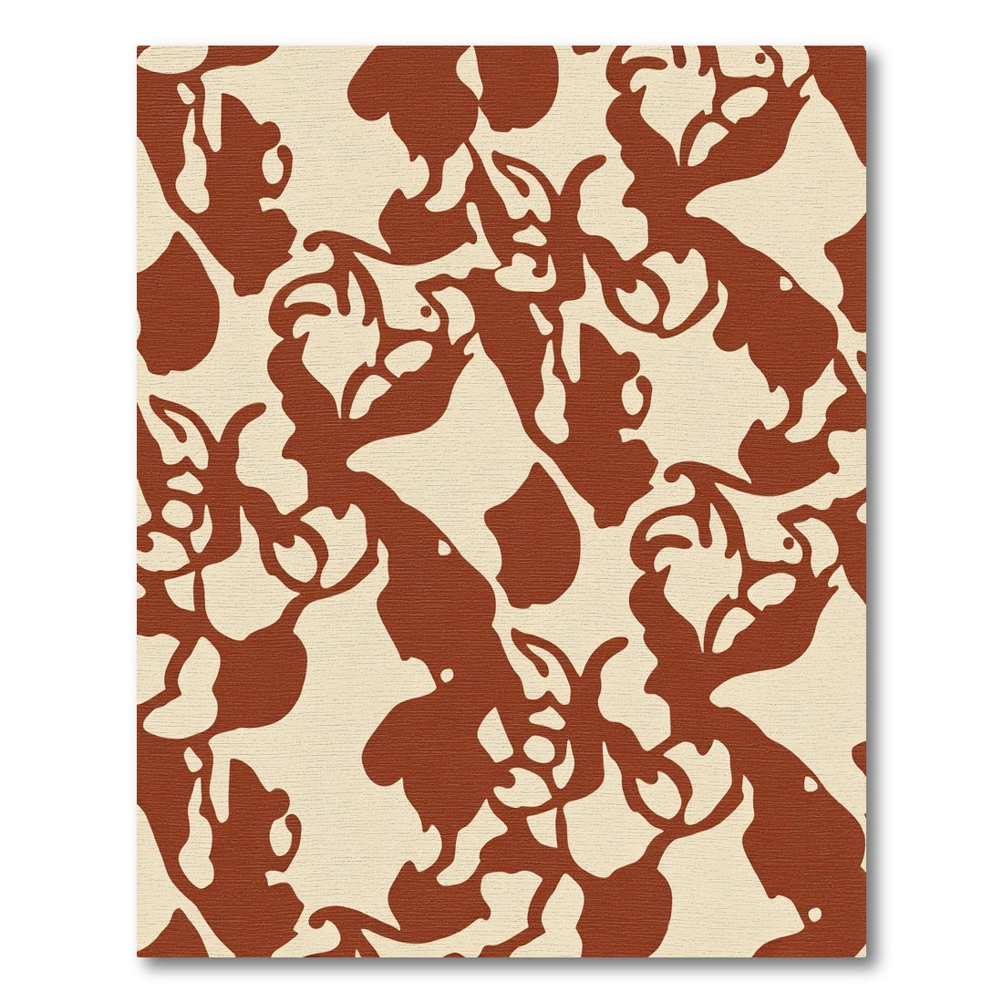 Earthy Abstract Natural Flow Rug