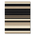Neutral Palette Striped Contemporary Rug