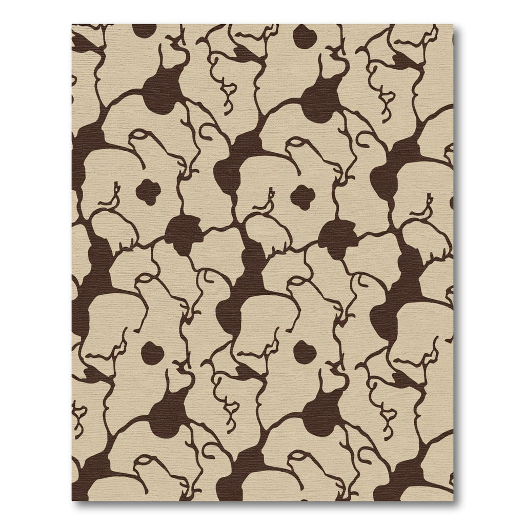 Earthy Beige Organic Blossom Rug
