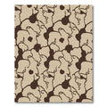 Earthy Beige Organic Blossom Rug