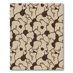 Earthy Beige Organic Blossom Rug
