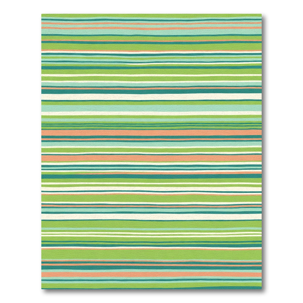 Multi Color Striped Horizontal Rug