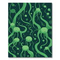 Verdant Organic Tendril Swirls Rug