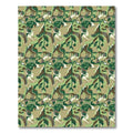 Earthy Abstract Camouflage Foliage Rug