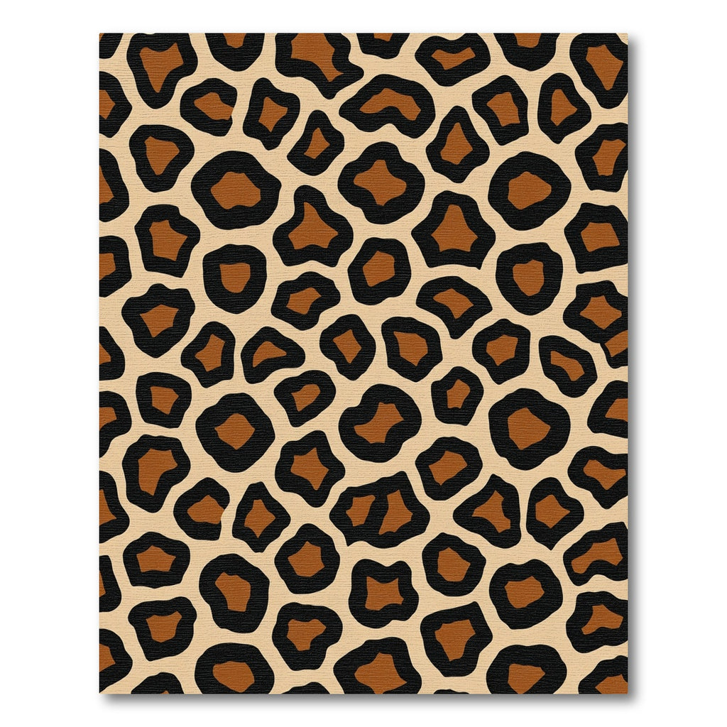 Bold Safari Spots Animal Print Rug