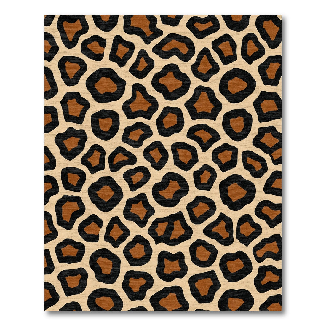 Bold Safari Spots Animal Print Rug