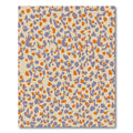 Spotted Lavender Orange Pebble Texture Rug