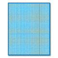Classic Blue Cream Gingham Check Rug