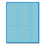 Classic Blue Cream Gingham Check Rug
