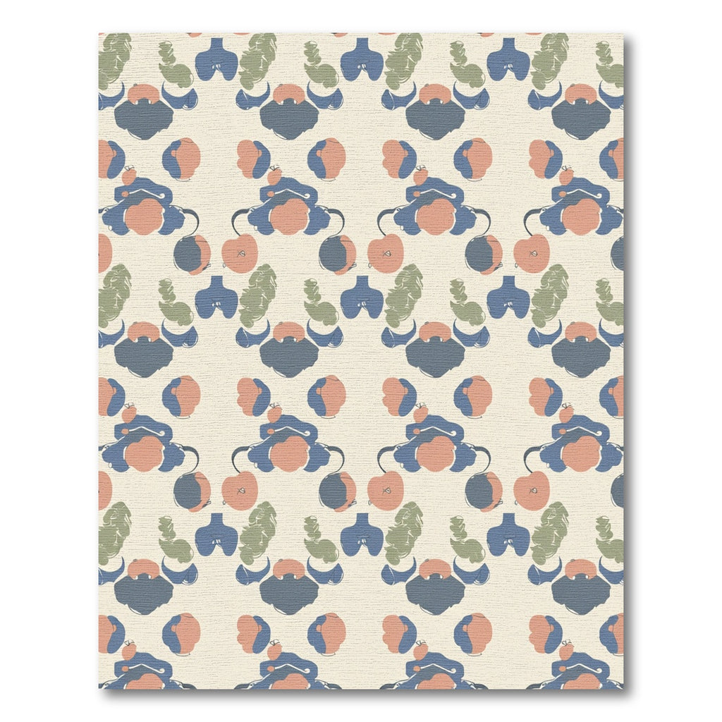 Nautical Abstract Organic Shapes Rug