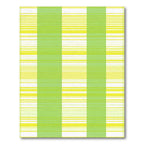 Lime Green Yellow Plaid Stripes Rug