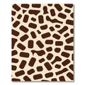 Brown Cream Abstract Organic Shapes Rug