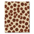 Earthy Polka Dot Cluster Rug