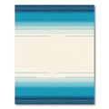 Oceanic Stripe Gradient Rug