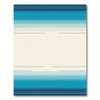 Oceanic Stripe Gradient Rug