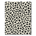 Abstract Black Organic Scatter Rug