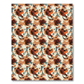Earthy Camouflage Organic Shapes Rug