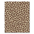 Classic Brown Leopard Spots Rug