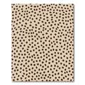 Brown Polka Dot Scatter Rug