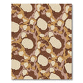 Desert Camo Ochre Blobs Rug