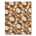 Desert Camo Ochre Blobs Rug